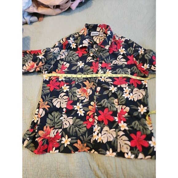 Chico's Floral Blouse   - Picture 4 of 8